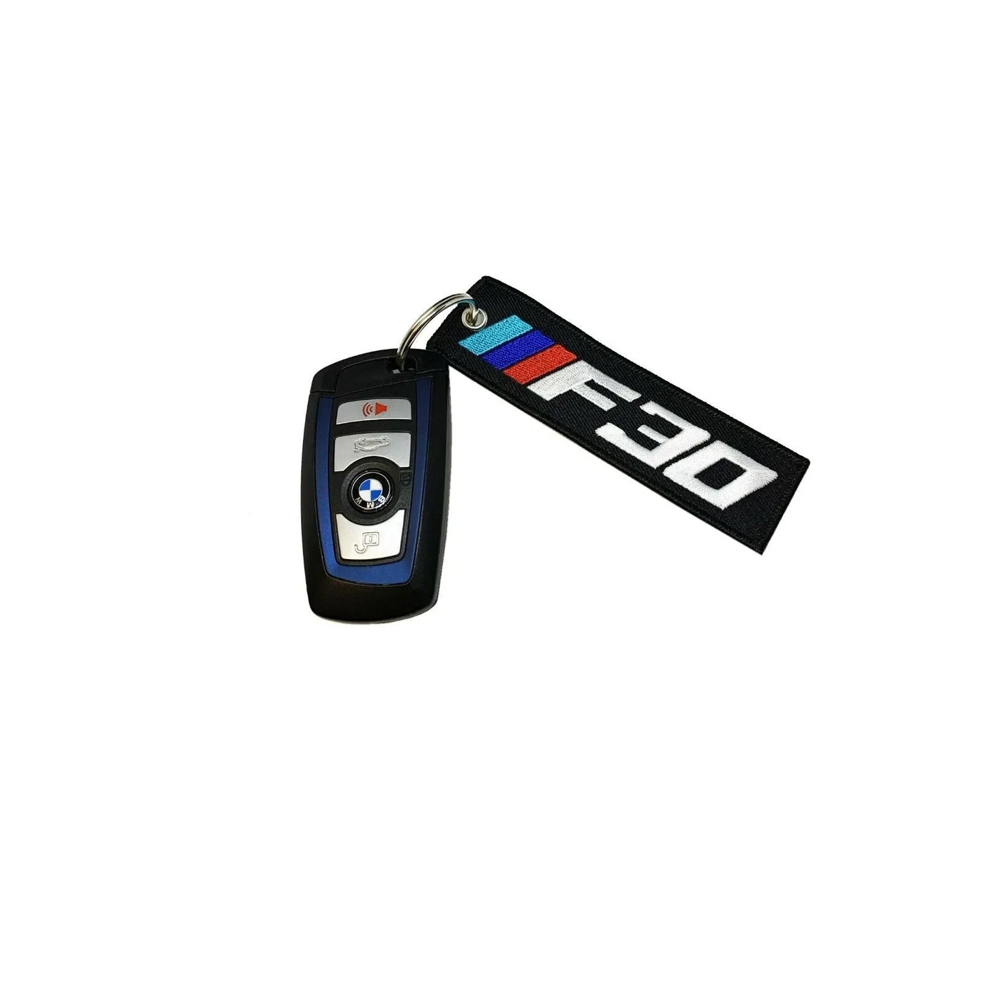 F30 Key Tag / F30 Key Chain / F30 Flight Tag Black ( BPR Color) for BMW 3 Series
