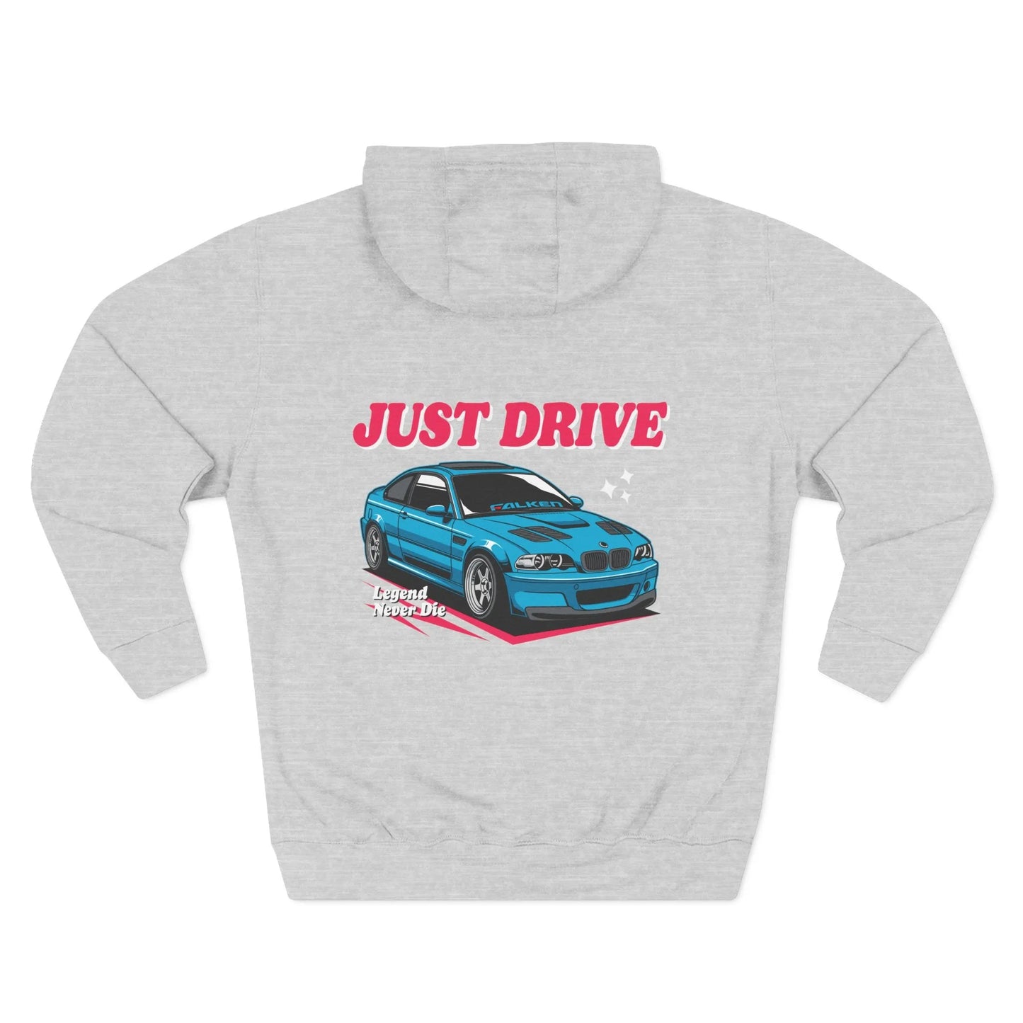 BMW E46 "Just Drive" Fleece Hoodie