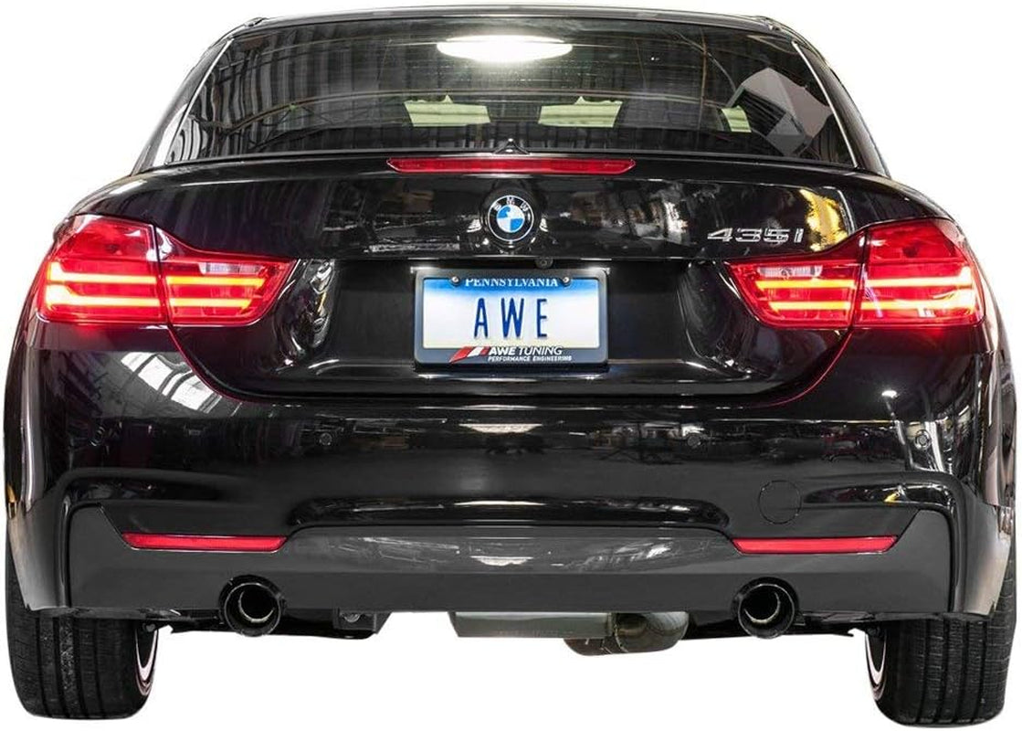 3010-33030 BMW F3X 335I/435I Touring Edition Axle Back Exhaust (- Diamond Black Tips 102Mm)