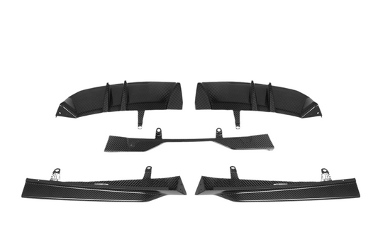 BMW Serie 5 G60 G68 I5 Diffusore posteriore in fibra di carbonio a secco G60 2024+ 