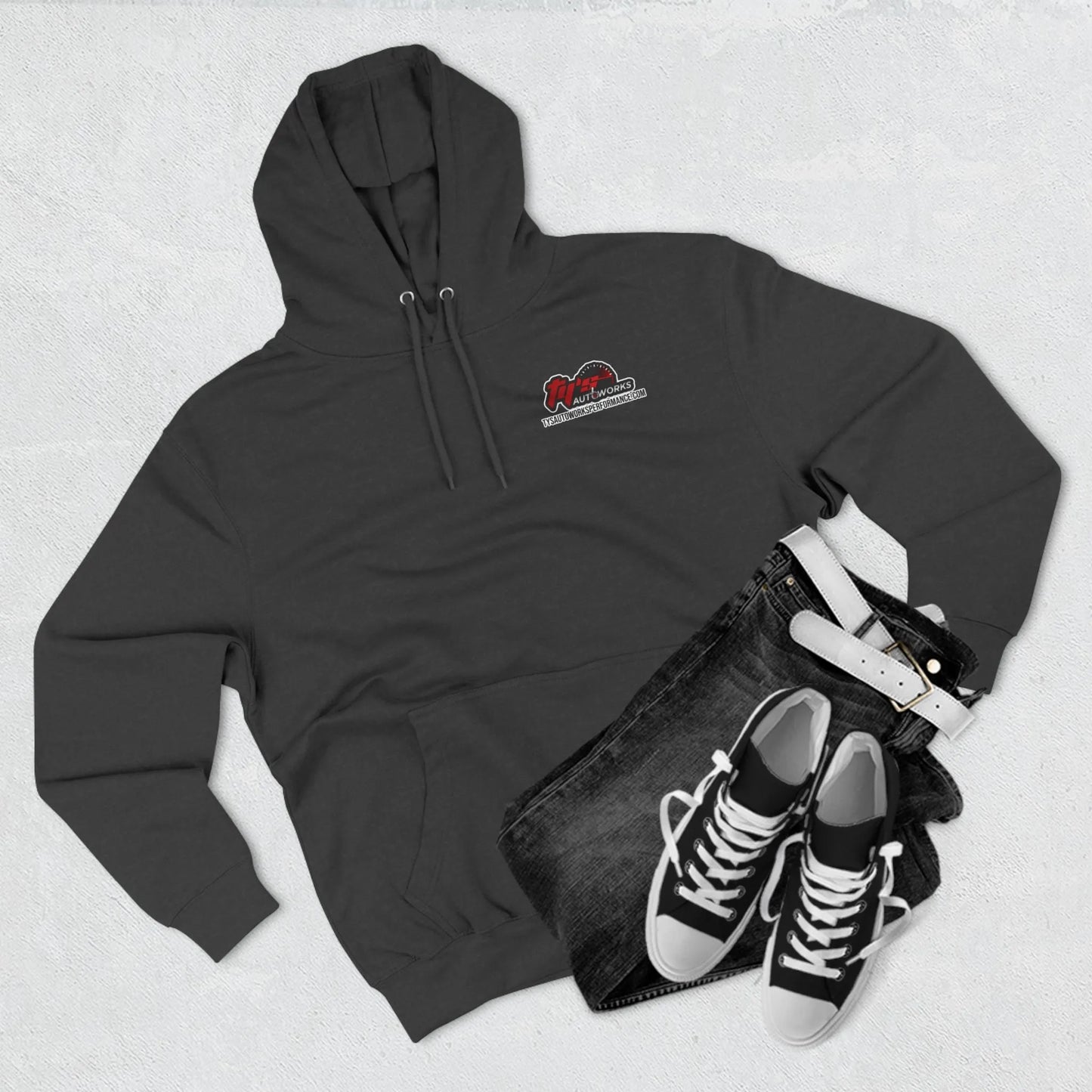 Fleece Hoodie - Tysautoworks Special Ops Design