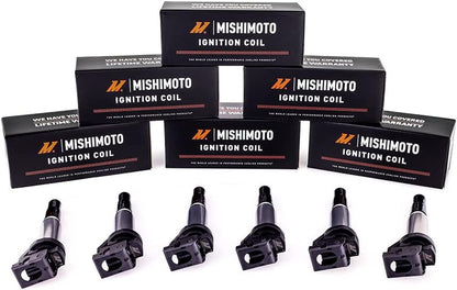 Ignition Coil Compatible with BMW M54, N20, N52, N54, N55, N62, S54, S62 2002+, Set of 6