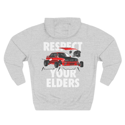 Fleece Hoodie - Tysautoworks Performance Respect Design