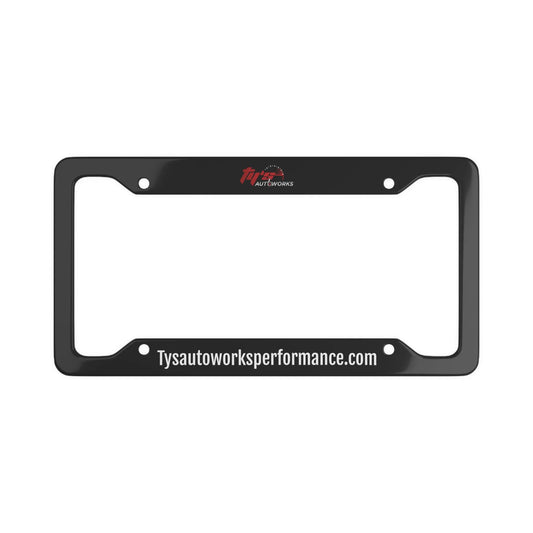 License Plate Frame - Tysautoworks Performance Frame