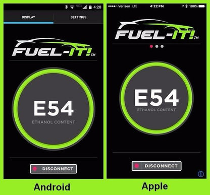 Ethanol Sensor, Fuel-It! Universal Bluetooth ECA , and Fittings