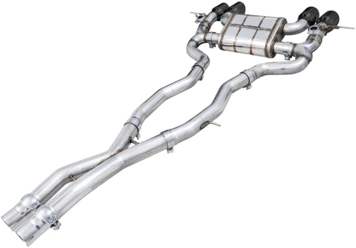 AWE Switchpath Catback Exhaust for BMW G8X M3/M4 - Diamond Black Tips - 3025-42480