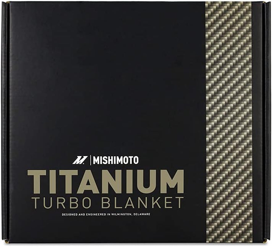 MMTB-N54-07 Titanium Turbo Blanket, Compatible with BMW N54 2007-2011