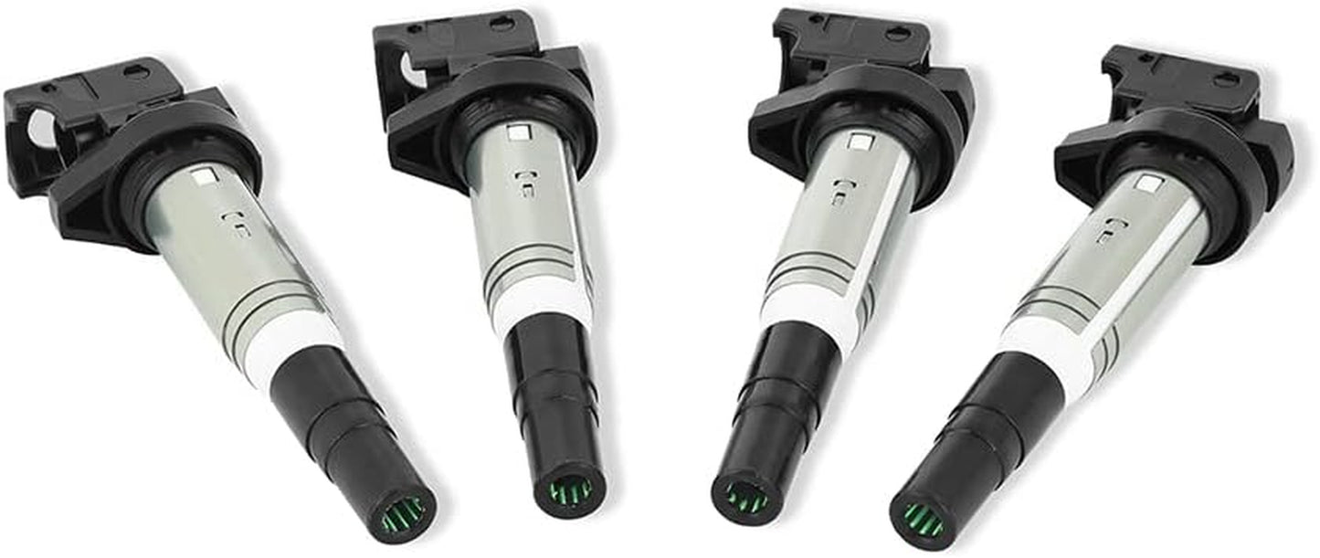 Ignition Coil Compatible with BMW M54, N20, N52, N54, N55, N62, S54, S62 2002+, Set of 6