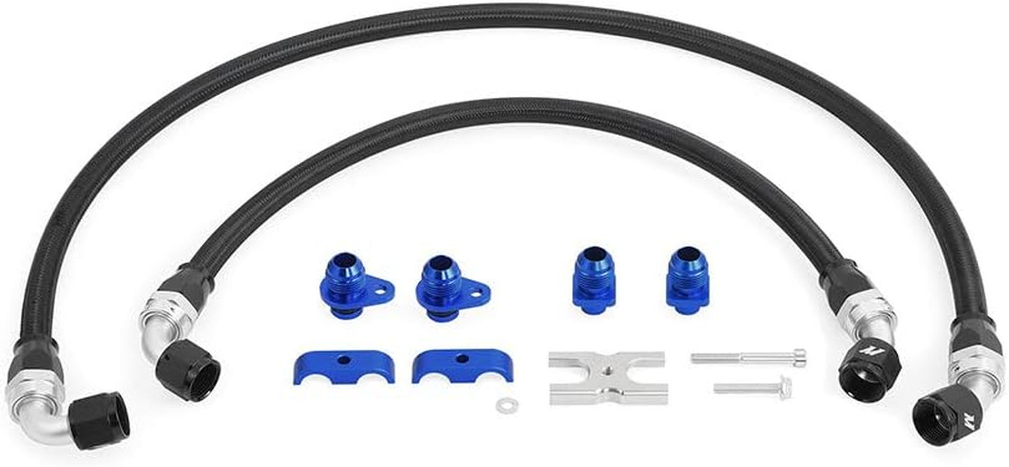 MMSBH-F80-15 Oil Cooler Line Kit, Compatible with BMW F8X M3 and M4, 2015-2020, Black