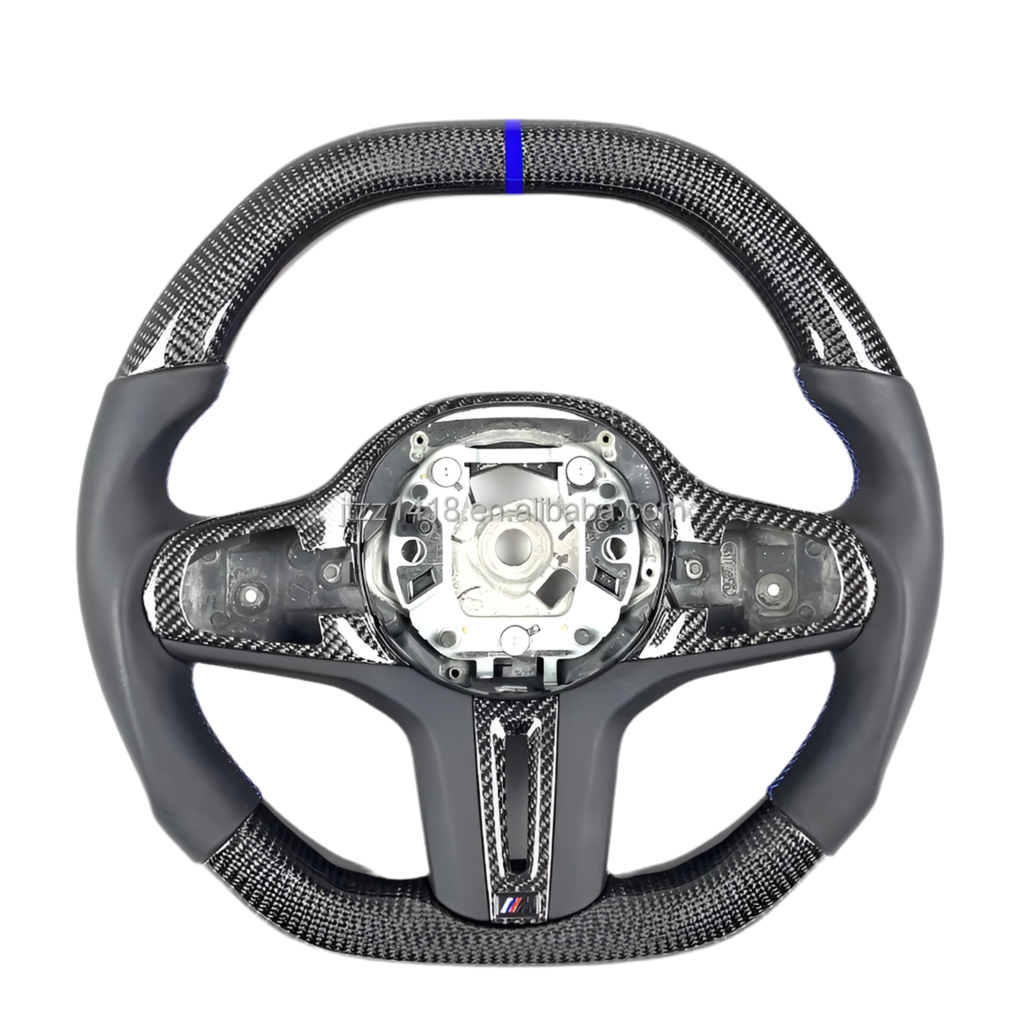 M340I G20 G30 G21 G31 G80 G82 G87 Carbon Fiber Leather Steering Wheel