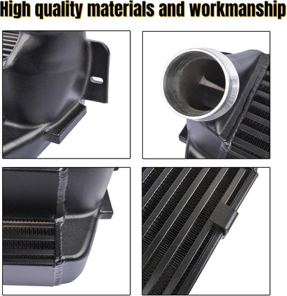 EVO II Intercooler Replacement for BMW M235I M2 328I 335I 428I 435I N20 N26 N47 N55 2012-2018, Black