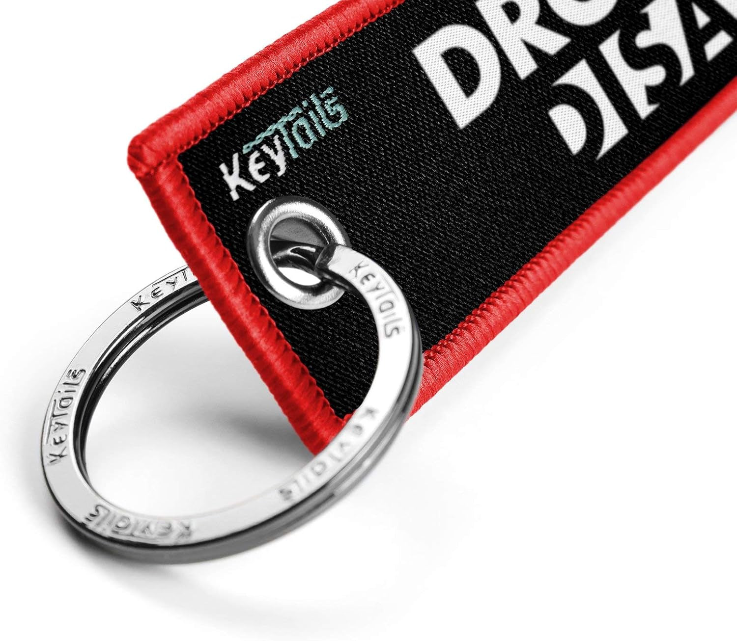 Keychains, Premium Quality Key Tag for Motorcycle, Car, Scooter, ATV, UTV [Drop a Gear & Disappear]