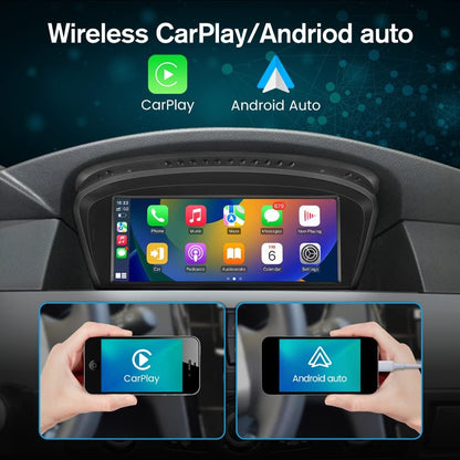 Car Radio Stereo Android for BMW 3 5 Series E60 E90 E93 8.8Inch Screen Upgrade with Carplay Android Auto 2004-2008 CCC System