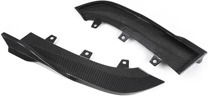 Rear Diffuser Lip, Compatible with BMW 4 Series G22 G23 2 Doors Coupe, Carbon Fiber Rear Bumper Diffuser Spoiler