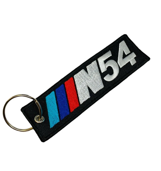 N54 Key Tag / N54 Key Chain Black ( BPR Colors)