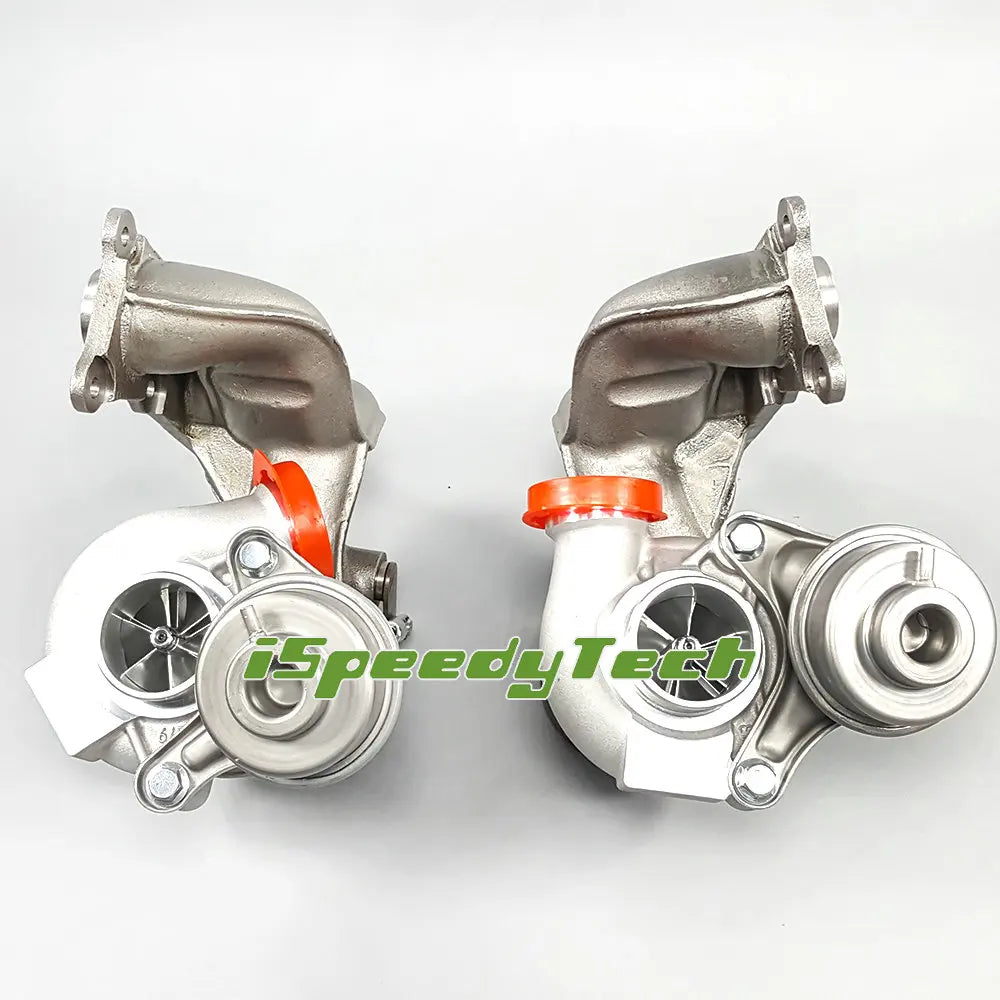 N54 Billet 6+6 TD04 17T Stage 2 Turbos 650HP