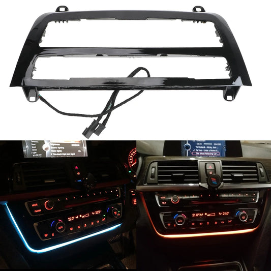 LED Dashboard Instrument Cluster Radio Frame For BMW F30 F31 F32 F33 F35 F36 F80 F82 F83