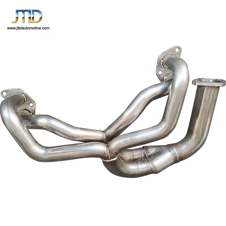 High Flow Catless Downpipes with Heat Shield For BMW M5 M8 F90 F91 F92 F93 S63