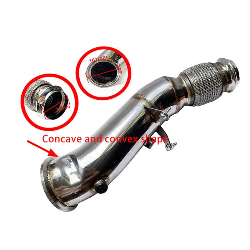 Downpipe + Charge Pipe for BMW G20 330I 330IX B48 B46 2019+