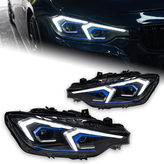 BMW F30 LED Headlight Projector Lens F31 Head Lamp 318i 320i 325i 328i 330i 335i DRL