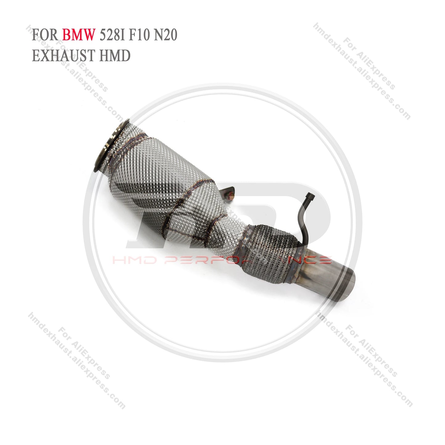 Downpipe For BMW 528i F10 N20 Performance Upgrade High Flow Exhaust