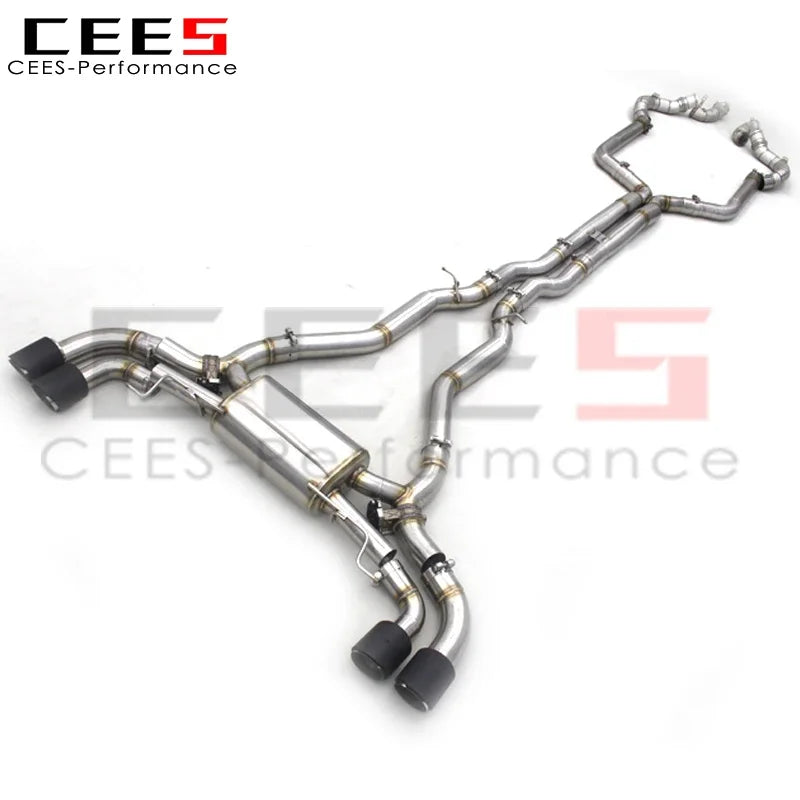 CEES  Muffler Exhaust System For BMW M5 F90 4.4T 2018-2023 Performance 304 Stainless Steel catback exhaust Car Exhaust System