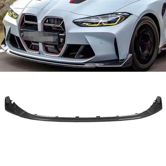 Dry Carbon Fiber Front Lip for BMW M3 G80 4-door/M4 G82 G83 2-door 2021+ CSL Style Car Bumpers Lip