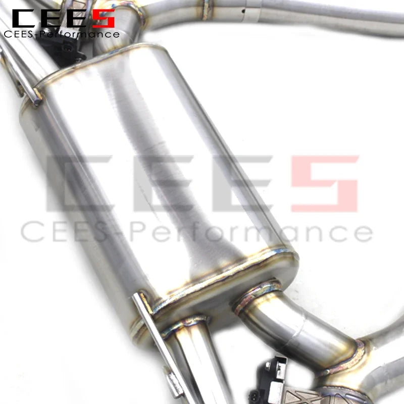 CEES  Muffler Exhaust System For BMW M5 F90 4.4T 2018-2023 Performance 304 Stainless Steel catback exhaust Car Exhaust System