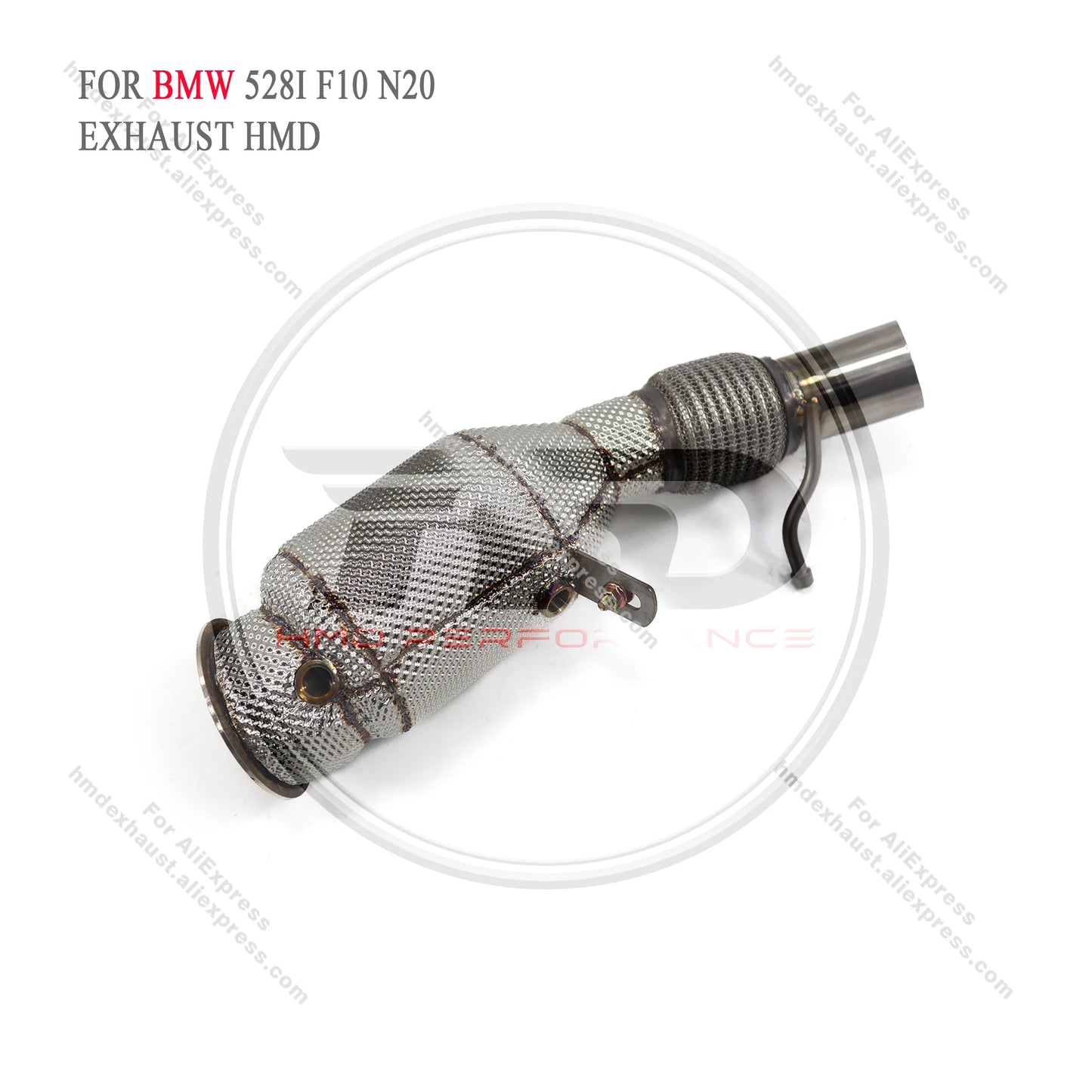 Downpipe For BMW 528i F10 N20 Performance Upgrade High Flow Exhaust