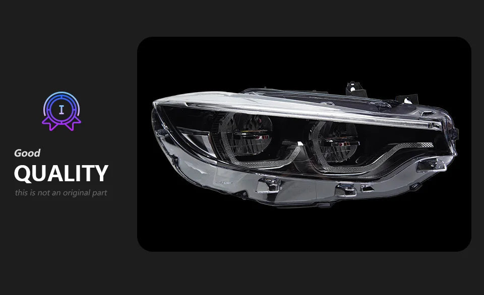 F32 LED Headlight 2012-2019 F36 F80 F33 DRL 425i 428i 430i 435i Signal Head Lamp