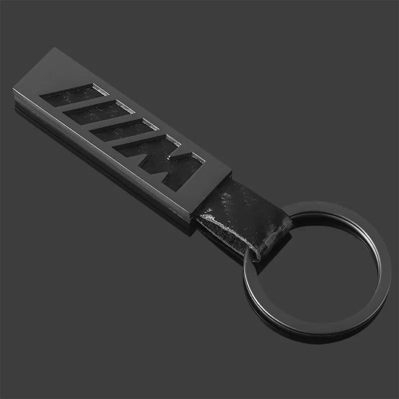 M Tricolour Sport Tag Leather Metal Keychain for BMW X1 X2 X3 X5 X4 X6 X7 G30 G20 G32 G11 G12 G80 F80 F40 F30 F20 F10 F34 F07