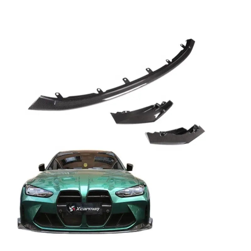 Dry Carbon Fiber Front Lip for BMW M3 G80 4-door/M4 G82 G83 2-door 2021+ CSL Style Car Bumpers Lip