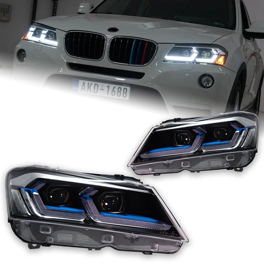 2010-2013 BMW X3 F25 LED Headlight Pre-LCI