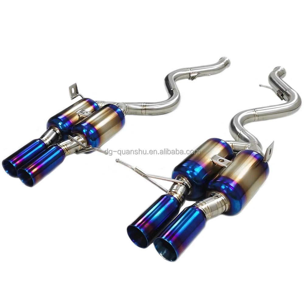 Axle back titanium Exhaust system for BMW M3 E90 E92 S65