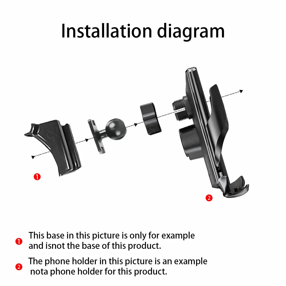 Phone Holder For BMW 3 Series G20 I3 2023 2024 Mobile Support Special Fixed Bracket GPS Base