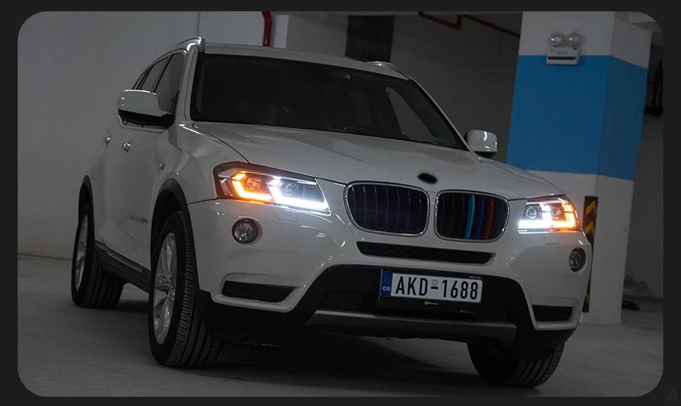 2010-2013 BMW X3 F25 LED Headlight Pre-LCI