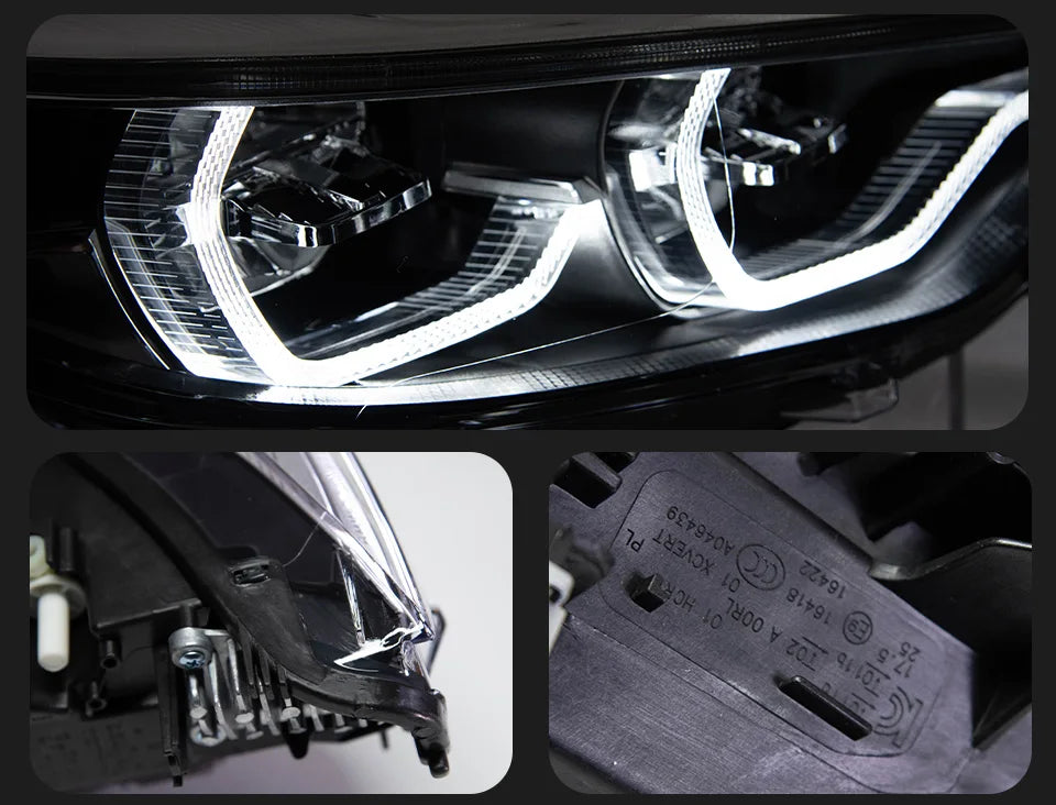 F32 LED Headlight 2012-2019 F36 F80 F33 DRL 425i 428i 430i 435i Signal Head Lamp