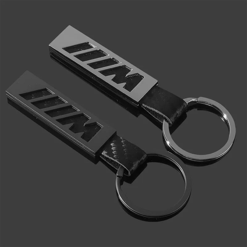 M Tricolour Sport Tag Leather Metal Keychain for BMW X1 X2 X3 X5 X4 X6 X7 G30 G20 G32 G11 G12 G80 F80 F40 F30 F20 F10 F34 F07