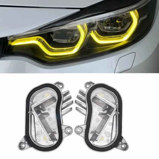 Yellow DRL For 2018 2020 BMW M3 F80 M4 F82 F36 LCI 430i 440i