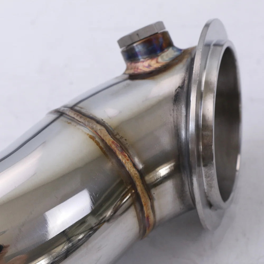 3 Inch Cast Stainless Steel Catless N54 Downpipe V2 N54 For BMW