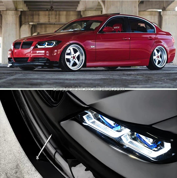 M4 Style Headlamp for 2005-2012 BMW E90 Led Headlight 328i 335i 328xi 335d 335xi