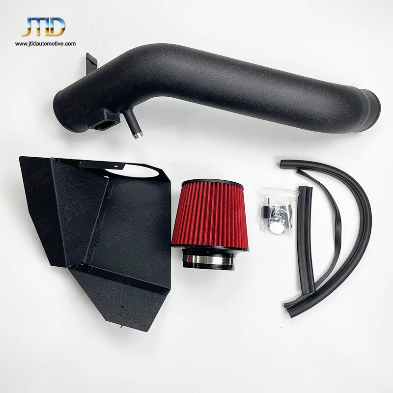 Performance Aluminum Cold Air Intake Pipe Filter Kit for 2012-16 BMW F30 335i/xDrive/GT 2016-2018 F87 M2(N55)