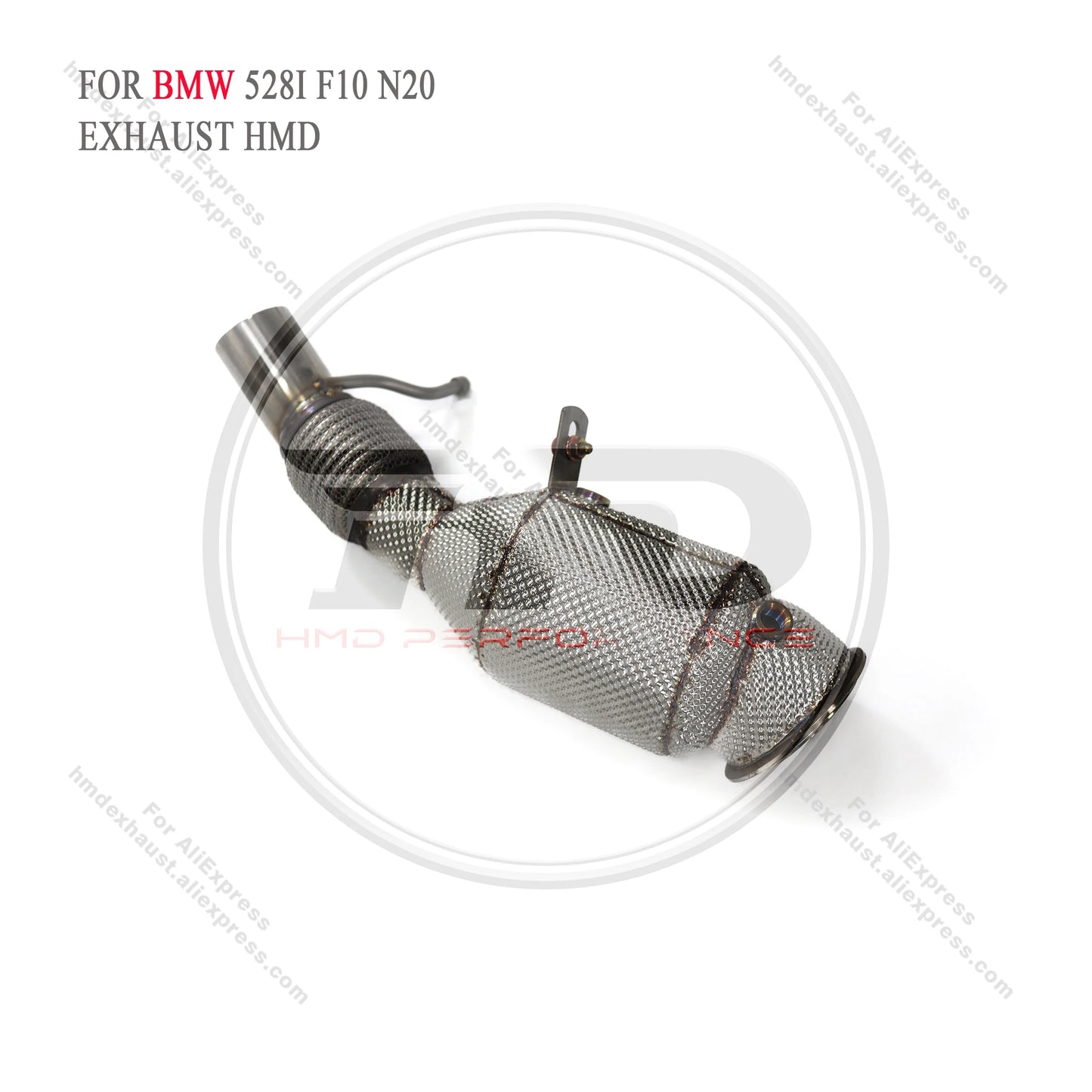 Downpipe For BMW 528i F10 N20 Performance Upgrade High Flow Exhaust