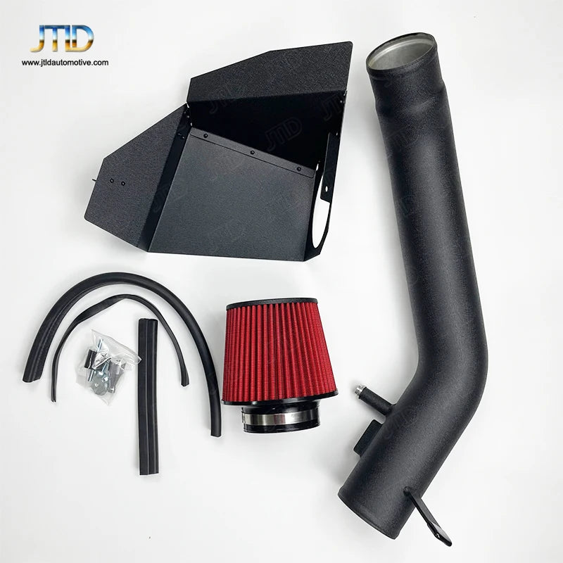 Performance Aluminum Cold Air Intake Pipe Filter Kit for 2012-16 BMW F30 335i/xDrive/GT 2016-2018 F87 M2(N55)