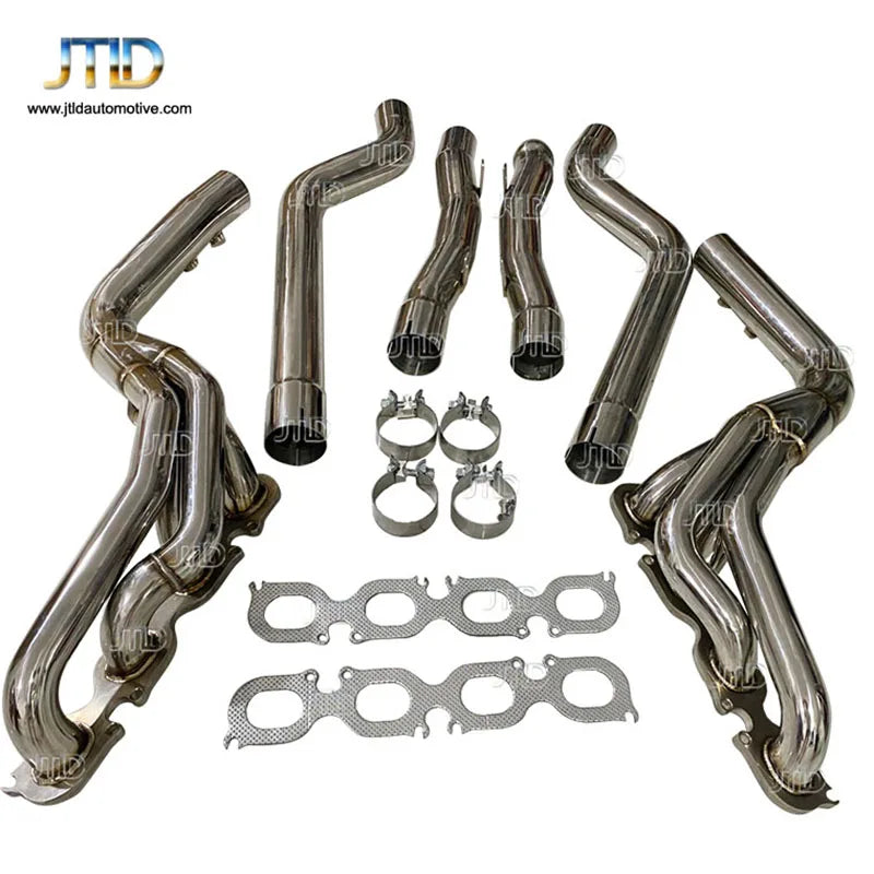 Stainless Steel Polished Catless Downpipe For Bmw F90 M5 Exhaust decat Downpipes