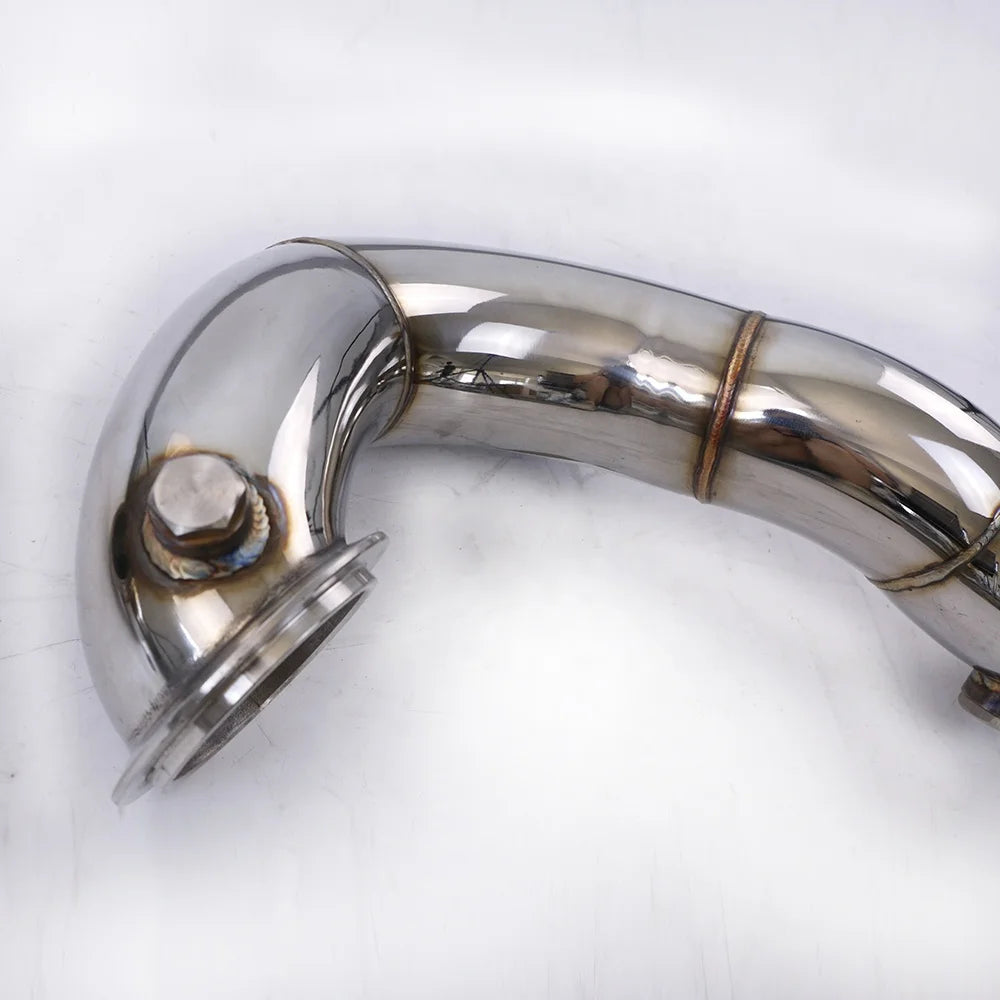 3 Inch Cast Stainless Steel Catless N54 Downpipe V2 N54 For BMW