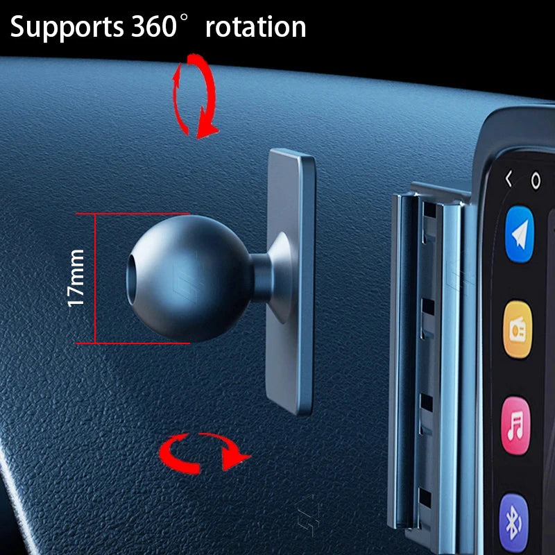 Phone Holder For BMW 3 Series G20 I3 2023 2024 Mobile Support Special Fixed Bracket GPS Base