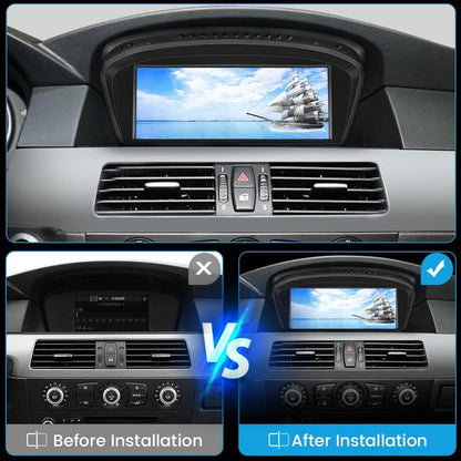 Car Radio Stereo Android for BMW 3 5 Series E60 E90 E93 8.8Inch Screen Upgrade with Carplay Android Auto 2004-2008 CCC System