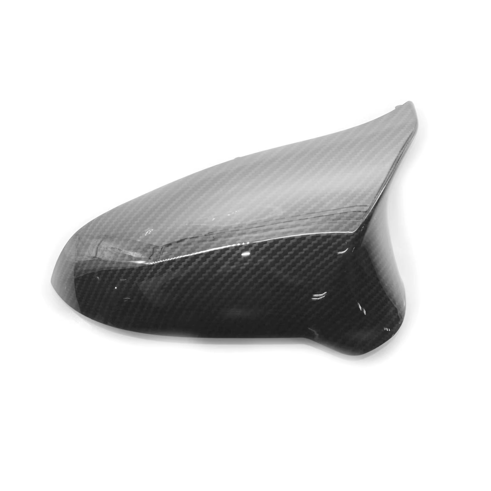 Add on Dry Carbon Fiber Mirror Cover Cap Replacement for BMW F80 M3 F82 F83 M4 Sedan Coupe Convertible 2015-2020