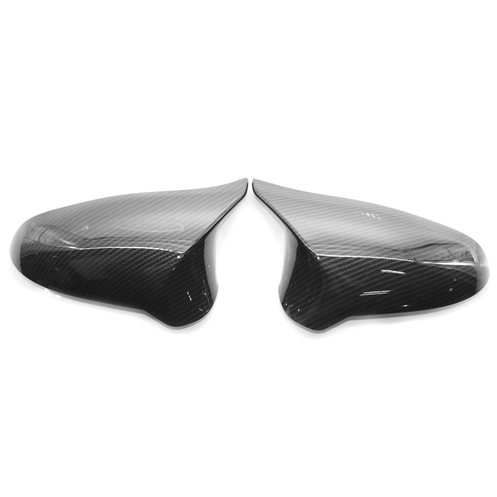 Add on Dry Carbon Fiber Mirror Cover Cap Replacement for BMW F80 M3 F82 F83 M4 Sedan Coupe Convertible 2015-2020